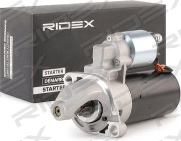 RIDEX 2S0277 - Стартер www.autospares.lv