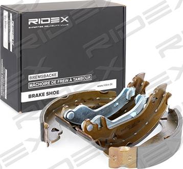 RIDEX 70B0099 - Bremžu loku komplekts autospares.lv