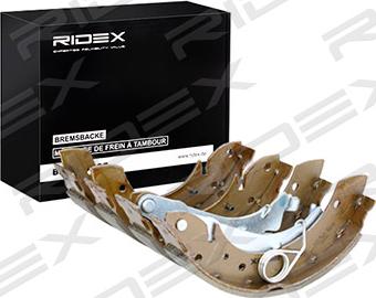 RIDEX 70B0008 - Brake Shoe Set www.autospares.lv