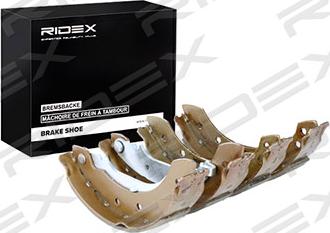 RIDEX 70B0003 - Brake Shoe Set www.autospares.lv