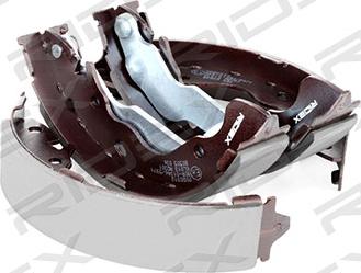 RIDEX 70B0012 - Brake Shoe Set www.autospares.lv