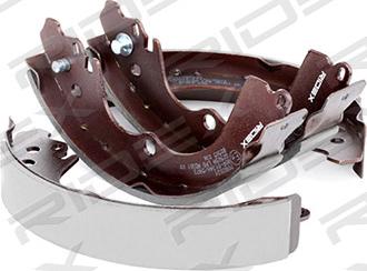 RIDEX 70B0081 - Brake Shoe Set www.autospares.lv