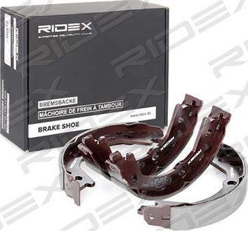 RIDEX 70B0082 - Brake Shoe Set, parking brake www.autospares.lv