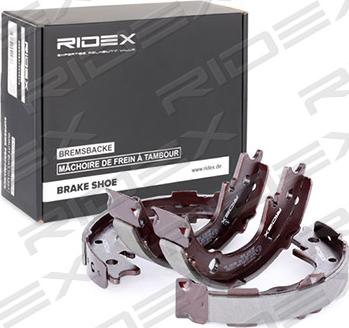 RIDEX 70B0075 - Brake Shoe Set, parking brake www.autospares.lv