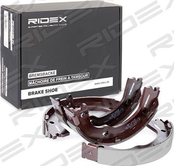 RIDEX 70B0109 - Brake Shoe Set www.autospares.lv