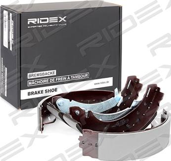 RIDEX 70B0184 - Brake Shoe Set www.autospares.lv