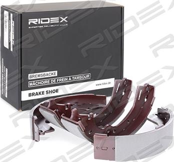 RIDEX 70B0187 - Brake Shoe Set www.autospares.lv