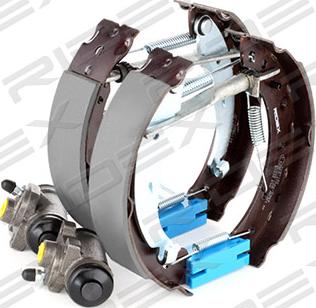 RIDEX 70B0122 - Brake Shoe Set www.autospares.lv