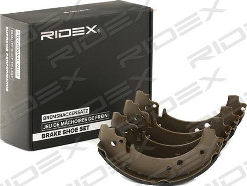 RIDEX 70B0329 - Brake Shoe Set www.autospares.lv