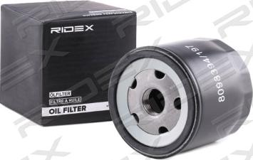 RIDEX 7O0048 - Eļļas filtrs autospares.lv