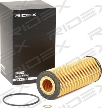 RIDEX 7O0073 - Масляный фильтр www.autospares.lv