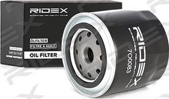 RIDEX 7O0151 - Oil Filter www.autospares.lv