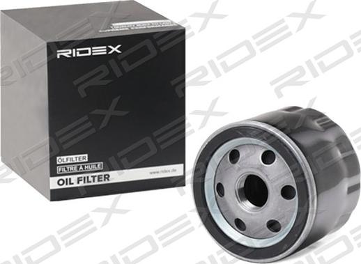 RIDEX 7O0220 - Масляный фильтр www.autospares.lv