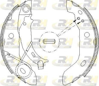 Roadhouse 4421.00 - Bremžu loki www.autospares.lv