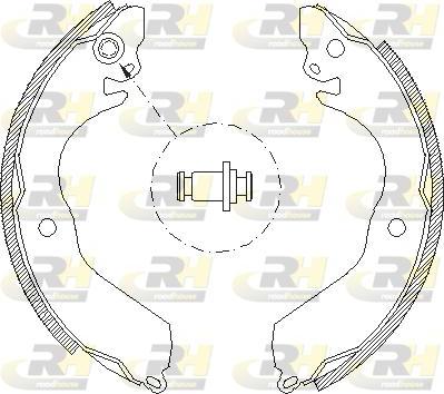 Roadhouse 4647.00 - Bremžu loki www.autospares.lv