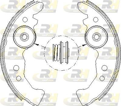 Roadhouse 4617.00 - Bremžu loki autospares.lv