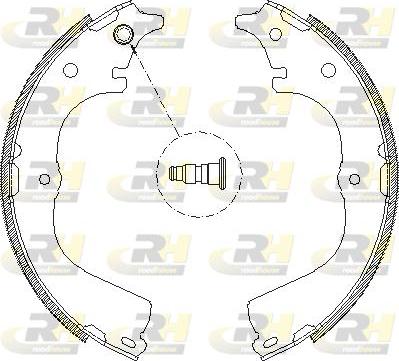 Roadhouse 4678.00 - Brake Shoe, Drum brakes www.autospares.lv