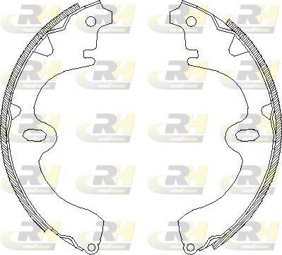 Roadhouse 4008.00 - Brake Shoe, Drum brakes www.autospares.lv