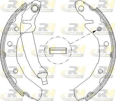 Roadhouse 4086.00 - Bremžu loki www.autospares.lv