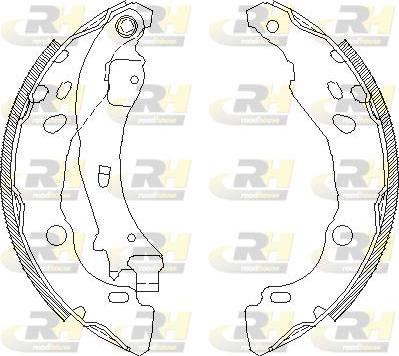 Roadhouse 4152.01 - Brake Shoe, Drum brakes www.autospares.lv