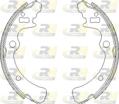 Roadhouse 4166.00 - Bremžu loki www.autospares.lv