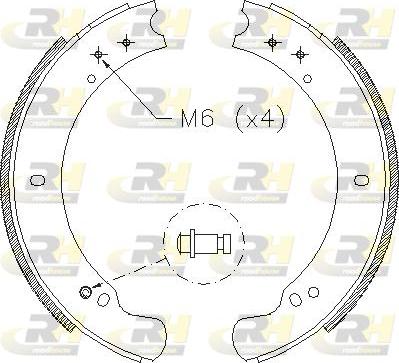 Roadhouse 4162.00 - Bremžu loki autospares.lv