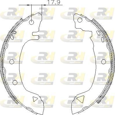 Roadhouse 4182.01 - Bremžu loki www.autospares.lv