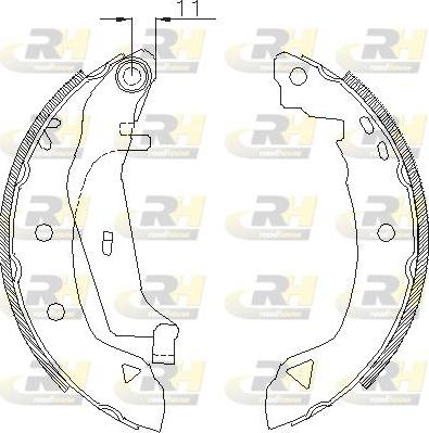 Roadhouse 4182.02 - Bremžu loki www.autospares.lv