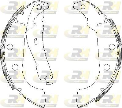 Roadhouse 4135.01 - Bremžu loki www.autospares.lv