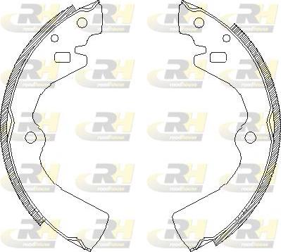 Roadhouse 4127.00 - Brake Shoe, Drum brakes www.autospares.lv