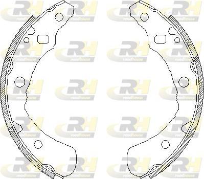 Roadhouse 4174.00 - Bremžu loki www.autospares.lv