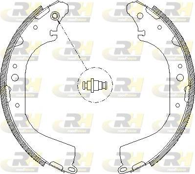 Roadhouse 4172.01 - Brake Shoe, Drum brakes www.autospares.lv