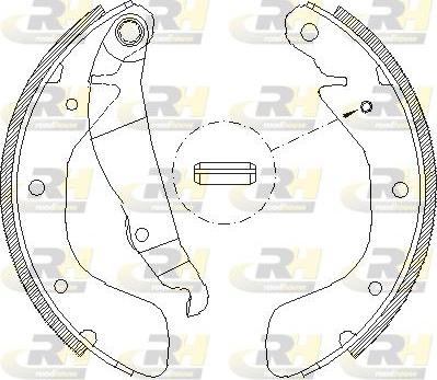 Roadhouse 4398.00 - Bremžu loki www.autospares.lv