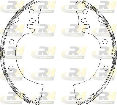 Roadhouse 4368.00 - Bremžu loki www.autospares.lv