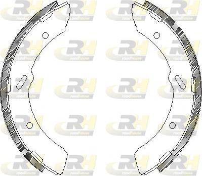 Roadhouse 4313.00 - Тормозные башмаки, барабанные www.autospares.lv