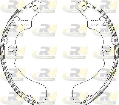 Roadhouse 4381.00 - Bremžu loki www.autospares.lv