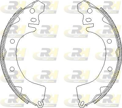 Roadhouse 4370.00 - Bremžu loki www.autospares.lv