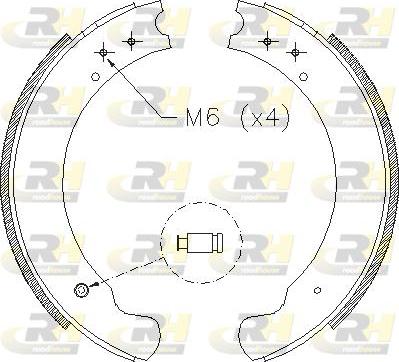 Roadhouse 4284.00 - Bremžu loki autospares.lv