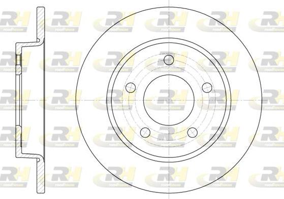 Roadhouse 6906.00 - Brake Disc www.autospares.lv