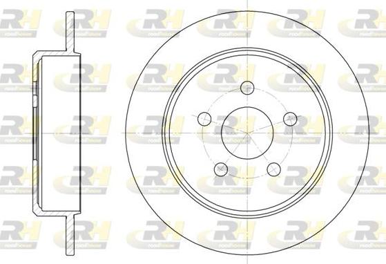 Roadhouse 6901.00 - Bremžu diski www.autospares.lv