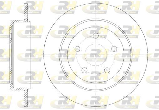 Roadhouse 6902.00 - Bremžu diski www.autospares.lv