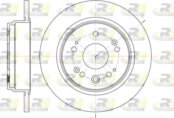 Roadhouse 6912.00 - Bremžu diski autospares.lv