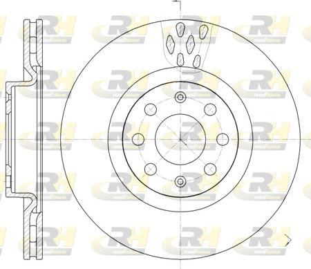 Roadhouse 6982.10 - Bremžu diski autospares.lv