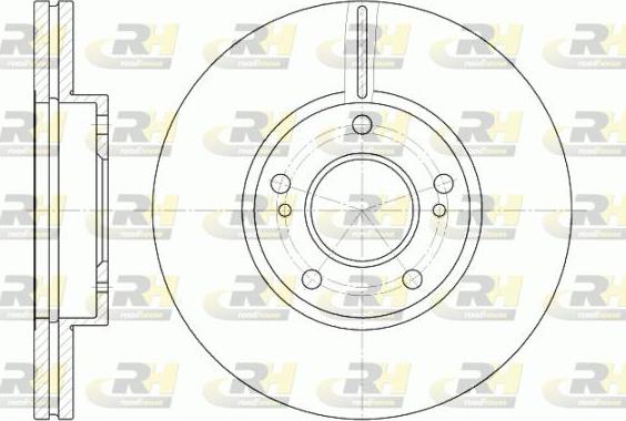 Roadhouse 6937.10 - Bremžu diski autospares.lv