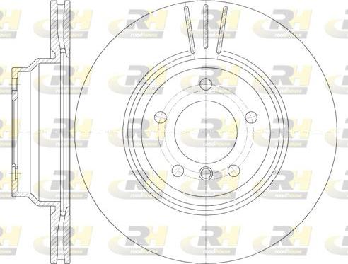 Roadhouse 6975.10 - Тормозной диск www.autospares.lv