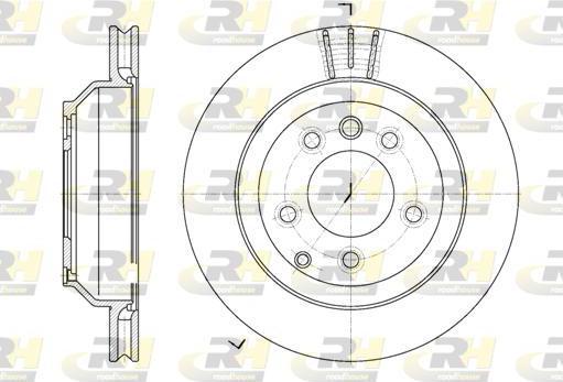 Roadhouse 6971.10 - Bremžu diski autospares.lv