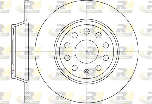 Roadhouse 6973.00 - Bremžu diski autospares.lv