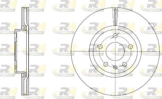 Roadhouse 6972.10 - Bremžu diski www.autospares.lv