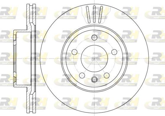 Roadhouse 6490.10 - Bremžu diski autospares.lv