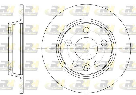 Roadhouse 6453.00 - Bremžu diski autospares.lv